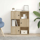 Libreria Rovere Sonoma 60x24x76,5 cm in Legno truciolato
