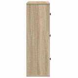 Libreria Rovere Sonoma 60x24x76,5 cm in Legno truciolato