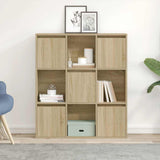 Libreria Rovere Sonoma 89x24x101,5 cm in Legno truciolato