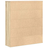Libreria Rovere Sonoma 89x24x101,5 cm in Legno truciolato