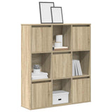 Libreria Rovere Sonoma 89x24x101,5 cm in Legno truciolato