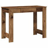 Scrivania Legno Vecchio 100x45x75 cm in Legno truciolato