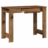 Scrivania Legno Vecchio 100x45x75 cm in Legno truciolato