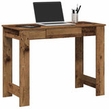 Scrivania Legno Vecchio 100x45x75 cm in Legno truciolato