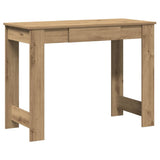 Scrivania Rovere Artigianale 100x45x75 cm in Legno truciolato