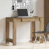 Scrivania Rovere Artigianale 100x45x75 cm in Legno truciolato