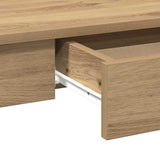 Scrivania Rovere Artigianale 100x45x75 cm in Legno truciolato