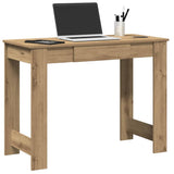 Scrivania Rovere Artigianale 100x45x75 cm in Legno truciolato