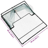 Trappola per Uccelli Verde 50 x 60 cm Polietilene