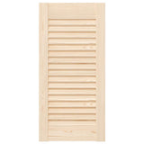 Ante con Design a Lamelle 2 pz 61,5x29,5 cm in Legno di Pino