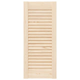 Ante con Design a Lamelle 4 pz 69x29,5 cm in Legno di Pino