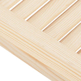 Ante con Design a Lamelle 4 pz 69x29,5 cm in Legno di Pino
