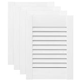 Ante a Lamelle 4 pz Bianche 39,5x29,5 cm