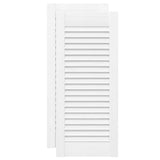 Ante a Lamelle 2 pz Bianche 69x29,5 cm
