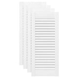 Ante a Lamelle 4 pz Bianche 69x29,5 cm