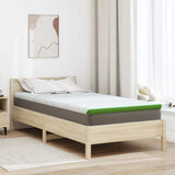Guanciali per materassi Bianco e Verde 90 x 190 cm