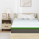 Guanciali per materassi Bianco e Verde 100 x 200 cm