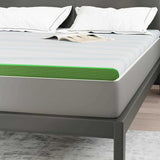 Guanciali per materassi Bianco e Verde 140 x 190 cm