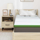 Guanciali per materassi Bianco e Verde 70 x 200 cm