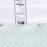 Guanciali per materassi Bianco e Verde 200 x 200 cm