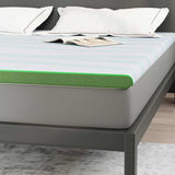 Guanciali per materassi Bianco e Verde 200 x 200 cm