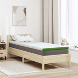 Guanciali per materassi Bianco e Verde 80 x 200 cm