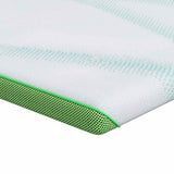 Guanciali per materassi Bianco e Verde 90 x 200 cm