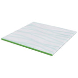 Guanciali per materassi Bianco e Verde 200 x 200 cm