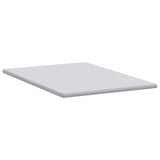 Topper per materasso Bianco 140 x 190 cm Tessuto Jacquard