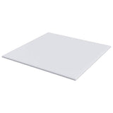 Topper per materasso Bianco 200 x 200 cm Tessuto Jacquard