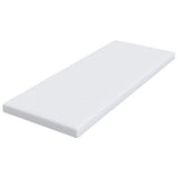 Guanciali per materassi Bianco 80 x 200 cm