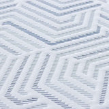 Guanciali per materassi Bianco e blu 90 x 190 cm