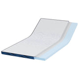 Guanciali per materassi Bianco e blu 100 x 200 cm