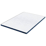 Guanciali per materassi Bianco e blu 160 x 200 cm