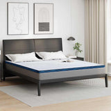 Guanciali per materassi Bianco e blu 200 x 200 cm