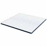 Guanciali per materassi Bianco e blu 200 x 200 cm