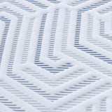 Guanciali per materassi Bianco e blu 70 x 200 cm