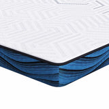 Guanciali per materassi Bianco e blu 80 x 200 cm