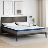 Guanciali per materassi Bianco e blu 200 x 200 cm