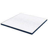 Guanciali per materassi Bianco e blu 200 x 200 cm
