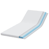 Guanciale Bianco 80 x 200 cm Schiuma Memory in Gel