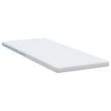 Guanciale Bianco 80 x 200 cm Schiuma Memory in Gel
