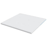 Guanciale Bianco 200 x 200 cm Schiuma Memory in Gel