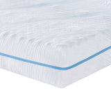 Materasso Bianco 90 x 200 cm Tessuto Jacquard