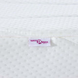 Materasso Bianco 70 x 200 cm Tessuto Jacquard