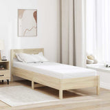 Materasso Bianco 70 x 200 cm Tessuto Jacquard