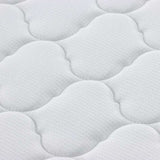 Materasso Bianco 60 x 120 cm Tessuto Jacquard