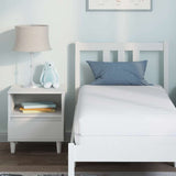 Materasso Bianco 70 x 140 cm Molle Insacchettate