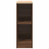 Armadietto per Garage in Rovere Marrone 30x51x85 cm