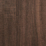 Armadietto per Garage in Rovere Marrone 30x51x85 cm
